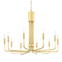 Lampa wisząca 10 LIGHT duża Mitzi