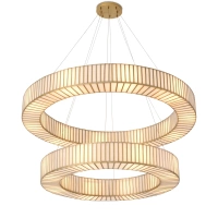 Żyrandol Monari antique brass finish Eichholtz