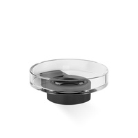 Dozownik mydła ścienny Decor Walther czarny mat / czarny mat