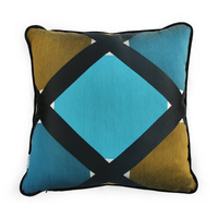 PODUSZKA W ROMBY HARLEQUIN 70x75 cm - MY HONEY HOME