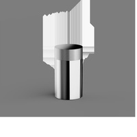 Pudełko z pokrywką Decor Walther Chrom / Chrom