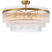 Żyrandol East antique brass finish Eichholtz