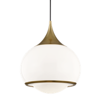 Lampa wisząca 1 LIGHT duża Mitzi