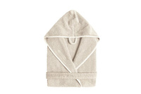 Szlafrok Kąpielowy Graccioza Bee Waffle (Z Kapturem) L Natural