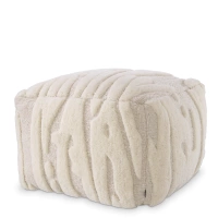 Stołek Eichholtz Zenon kość słoniowa