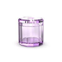 KRISTALL Pudełko na chusteczki Decor Walther Fioletowy