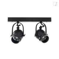 Lampa ścienna Authentage Micro o szerokości 30 cm