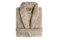 Szlafrok Kąpielowy Graccioza Long Double Loop L Stone