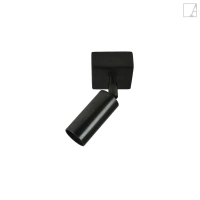 Lampa kierunkowa Authentage Lit na kwadratowej podstawie