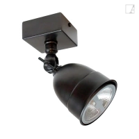 Lampa kierunkowa Authentage Poire na kwadratowej podstawie