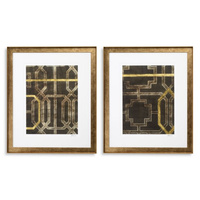 Plakat Eichholtz Trellis Pattern – Ethan Harper II, zestaw 2
