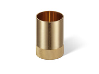 Pudełko bez pokrywy Decor Walther złoty mat / złoty mat (24 karaty)