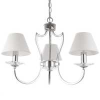 Lampa wisząca RIGA P03755CH-WH