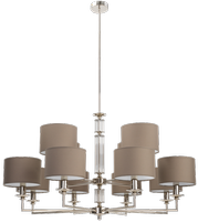 LAMPA WISZĄCA - ARTU - MOSIĄDZ NIKLOWANY - (12) - KUTEK MOOD - MY HONEY HOME