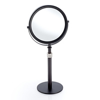 Lusterko kosmetyczne Decor Walther Czarny mat/Chrom