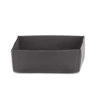 Pudełko Decor Walther NAPPA Skóra naturalna smoke-grey