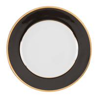 TALERZ PODKŁADOWY GINGER - CZARNY - 30CM - COTE TABLE - MY HONEY HOME