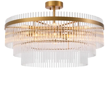 Żyrandol East antique brass finish Eichholtz