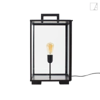 Lampa stołowa Authentage Vitrine - latarnia zewnętrzna