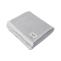 Pled z Alpaki tkany ręcznie dwustronny 130x220 - MyAlpaca - My Honey Home