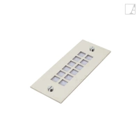 Lampa ścienna Authentage Grille – długa