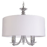 Lampa wisząca ABU DHABI P05406CH-WH