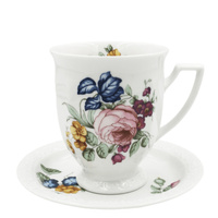 Kubek z podstawkiem Maria Flowers mot.5