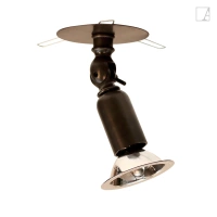 Lampa kierunkowa Authentage Fiston na dysku ze sprężynami