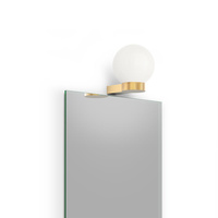 Lampa ścienna Decor Walther złoto matowe 24-karatowe