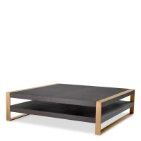 Stolik kawowy Guinness mocha straight oak veneer