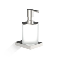 Dozownik mydła Decor Walther ścienny stal nierdzewna matowa PVD