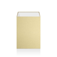 Kosz na papier Decor Walther matowe złoto 24-karatowe