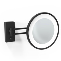 Lusterko kosmetyczne podświetlane Decor Walther Czarny mat