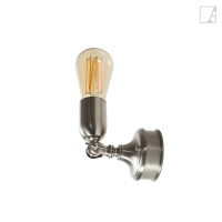 Lampa ścienna Authentage Filou na okrągłej podstawie