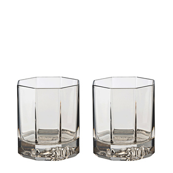 Zestaw 2 szklanek do whisky Versace Crystal Lumiere Hase