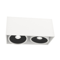 Oprawa natynkowaCardi II Bianco / Ufo Nero