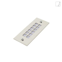 Lampa ścienna Authentage Grille – długa