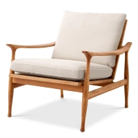 Krzesło Eichholtz Manzo Outdoor naturalny teak