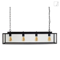 Lampa wisząca Authentage Vitrine długa + zintegrowany LED