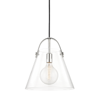 Lampa wisząca 1 LIGHT duża Mitzi