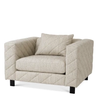 Fotel Avellino splendor light grey Eichholtz