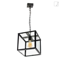 Lampa wisząca Authentage Vitrine latarnia - 1 źródło światła