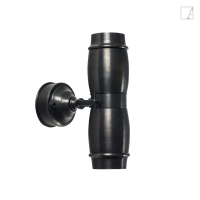 Lampa ścienna Authentage Micro up & down na okrągłej podstawie