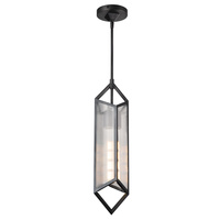 Lampa wisząca Cairo - 1 źródło światła - Miejski brąz