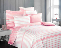 POŚCIEL RANFORCE - 4 CZĘŚCI - RÓŻOWY - SAREV - MY HONEY HOME