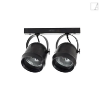 Lampa ścienna Authentage Macro o szerokości 50 cm - zewnętrzna