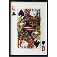 Obraz 3D Queen Spades 104-9061